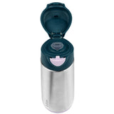 Insulated Sport Spout Bottle 500ml (Indigo Rose)