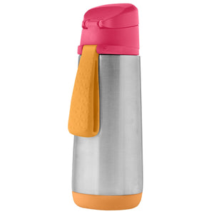 Insulated Sport Spout Bottle 500ml (Strawberry Shake)