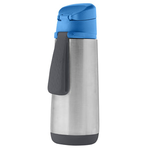 Insulated Sport Spout Bottle 500ml (Blue Slate)