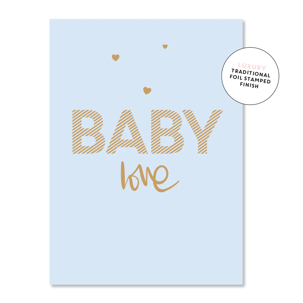 Baby Love Greeting Card (Boy)