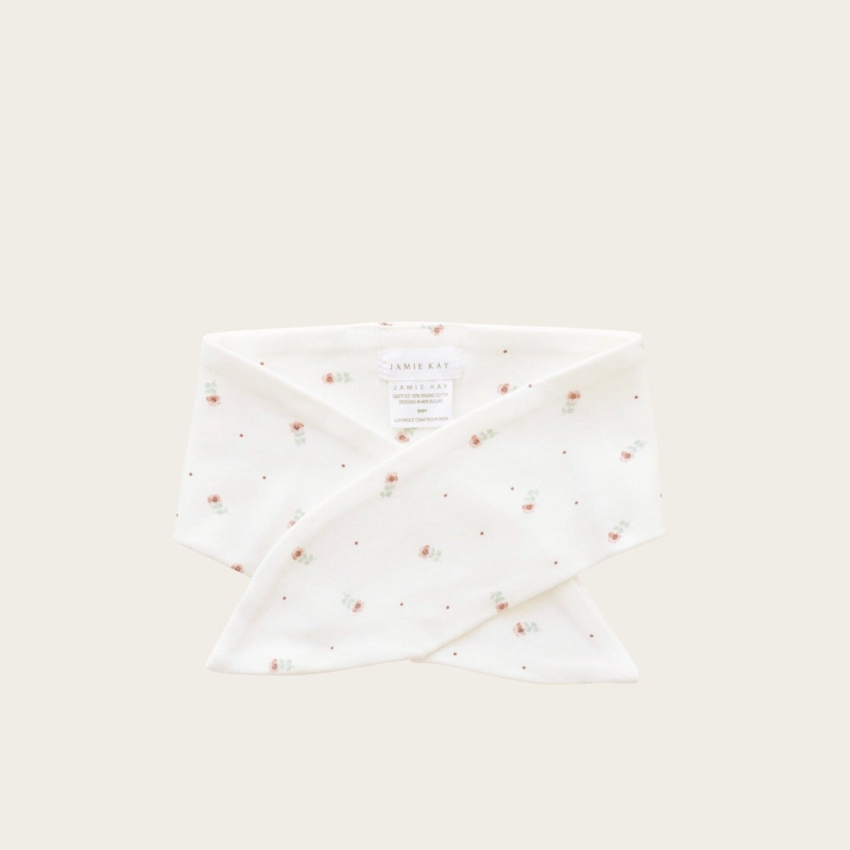 Organic Cotton Headband (Buttercup Floral)