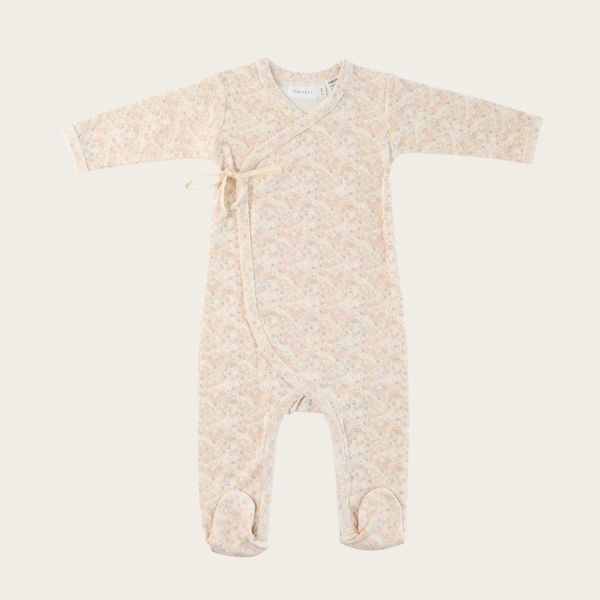 Forget Me Not Wrap Onesie