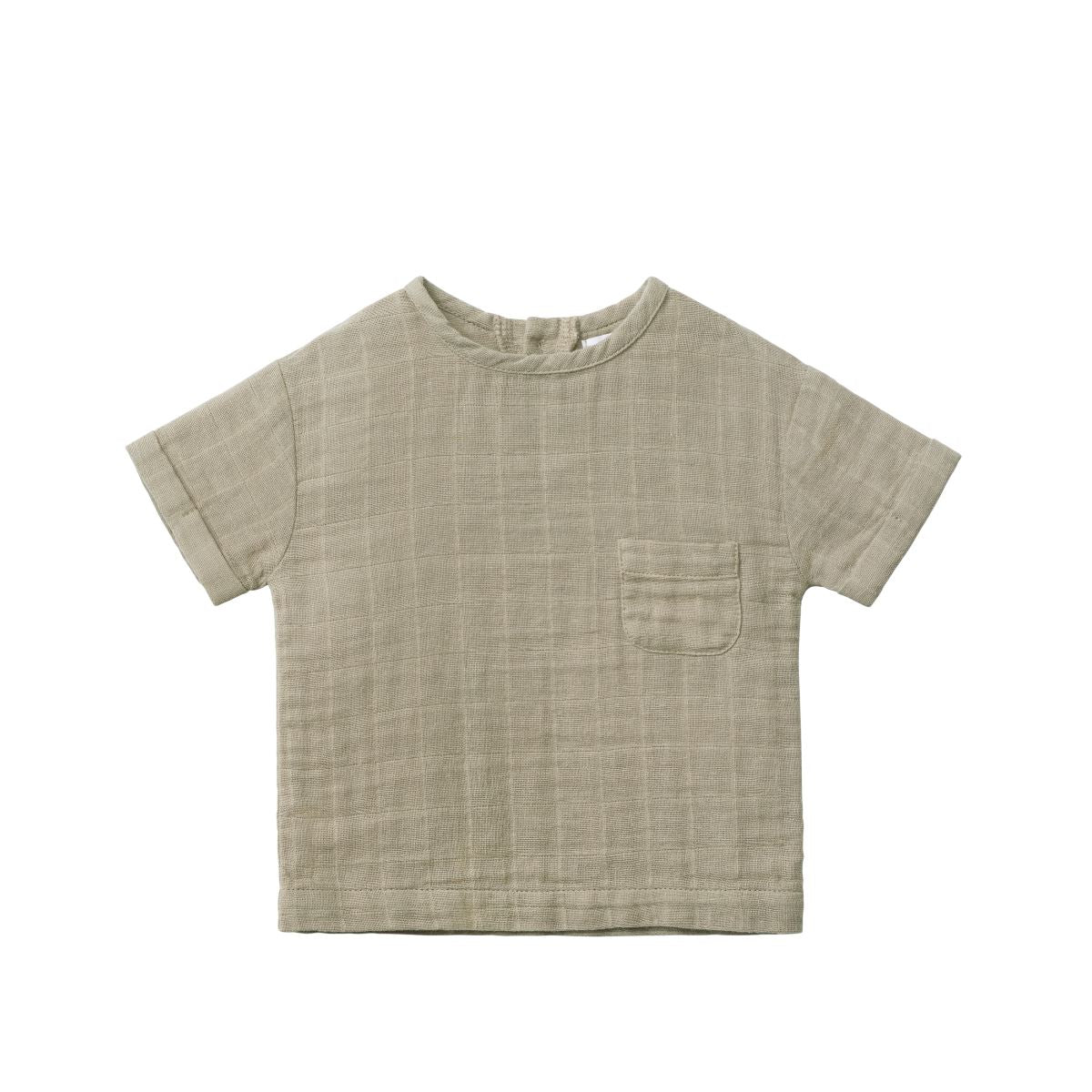 Cotton Muslin Rowan Top - Twig