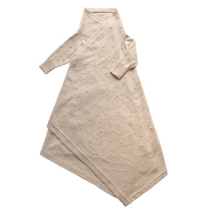 Bobble Knit Shwrap (Caramel)