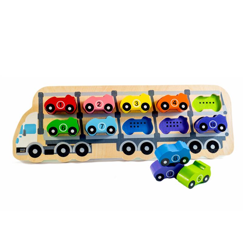 1-10 Car Puzzle