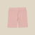 Shell Pink Rib Bike Shorts