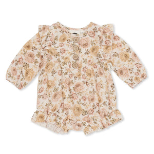 Orchid Baby Frill Playsuit