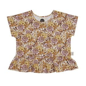 Lavender Peplum T-Shirt