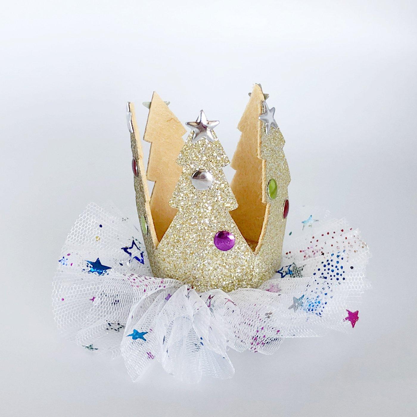 Sparkle Xmas Tree Hair Clip