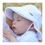 Legionnaire Ruffle Trim Hat (White)