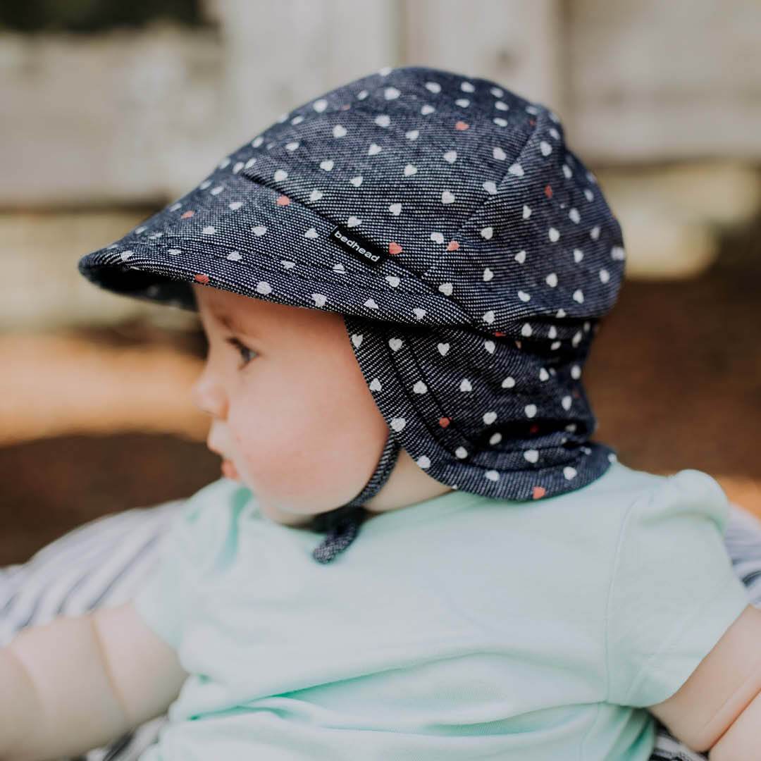 Girls Legionnaire Hat (Hearts)