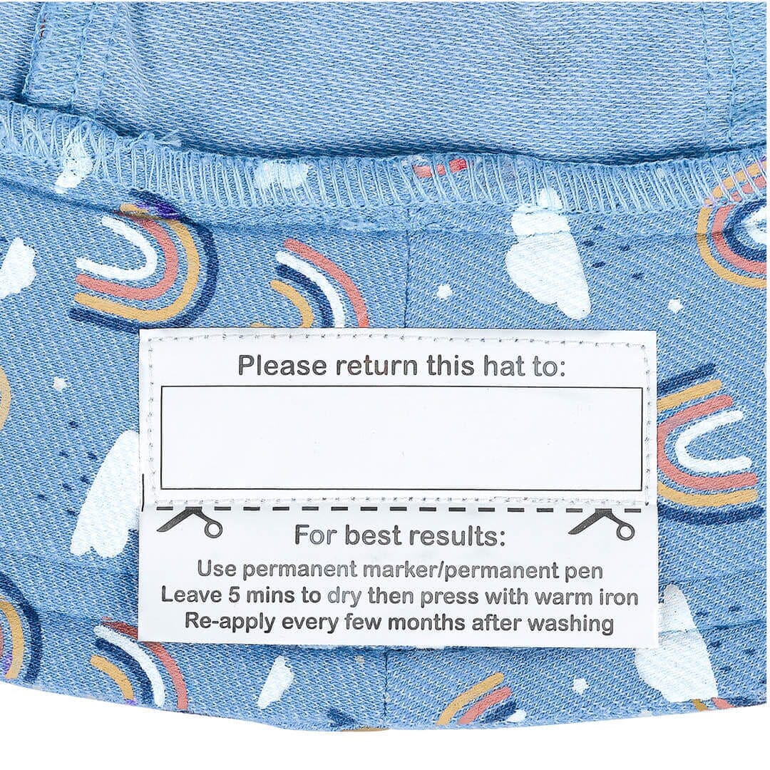 Legionnaire Flap Sun Hat (Rainbow)