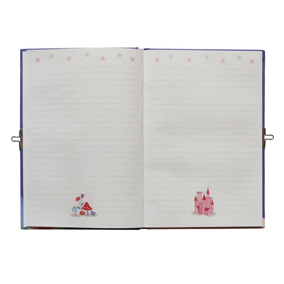 Lockable Diary (Unicorn Rainbows)
