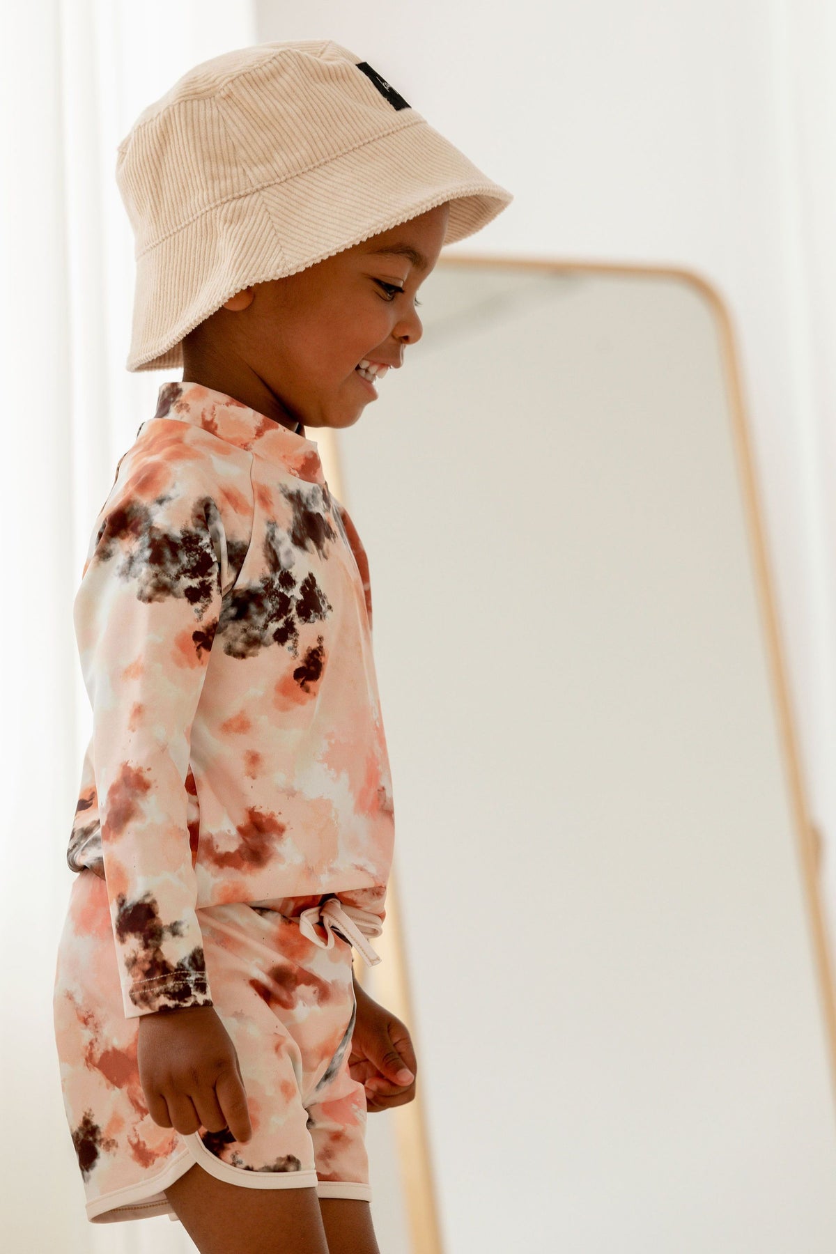 Tie Dye Swim Rashie UPF50