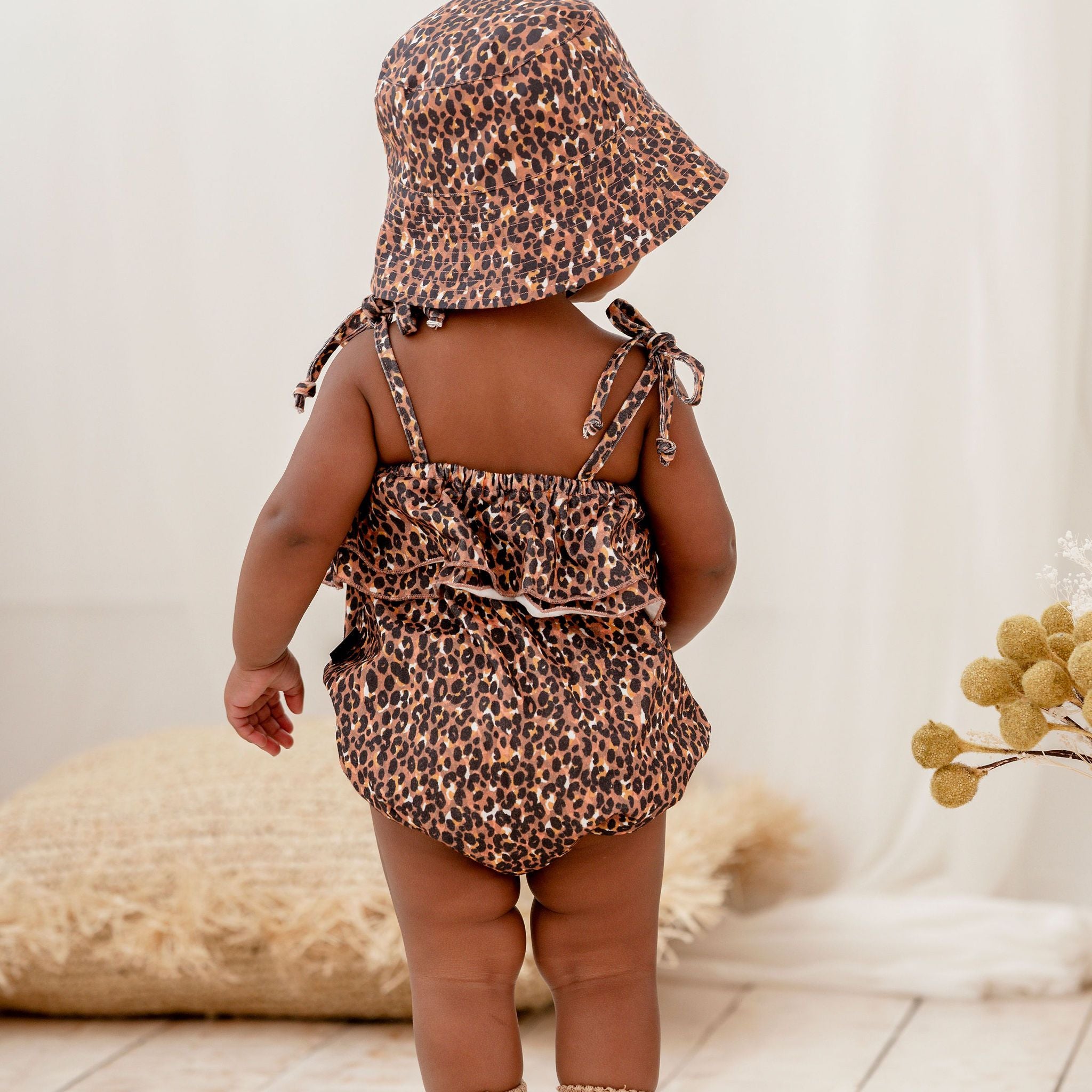 Feline Baby Romper
