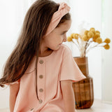 Shell Pink Rib Turband