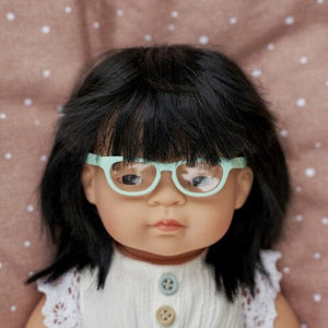 Turqouise Doll Glasses Set
