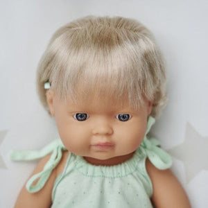 Doll Caucasian Girl With Hearing Aid