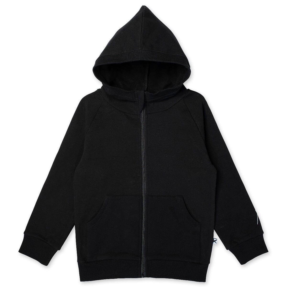 Warm Dogs Furry Zip Up (Black/Grey Marle)