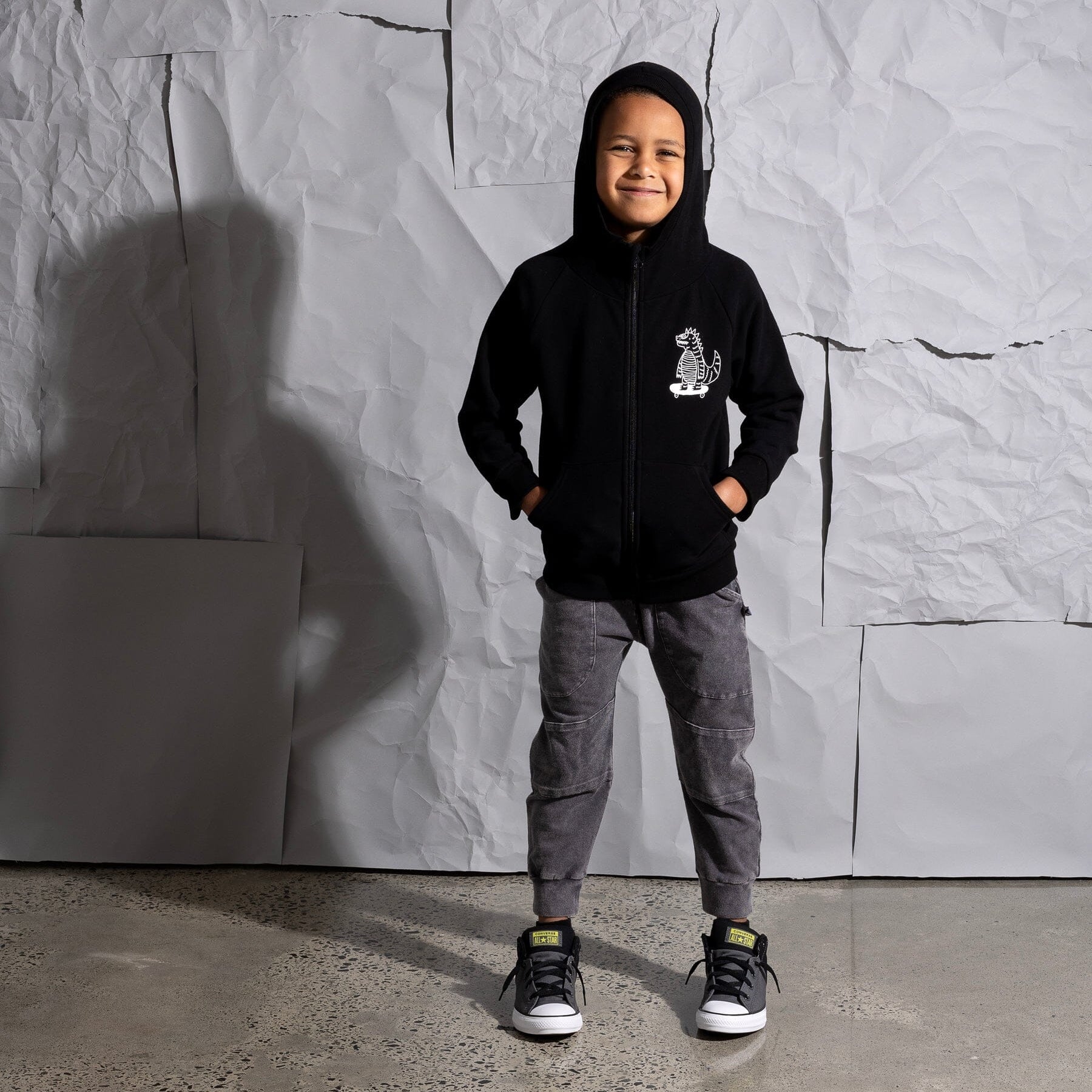 Blasted Reinforced Knee Trackies