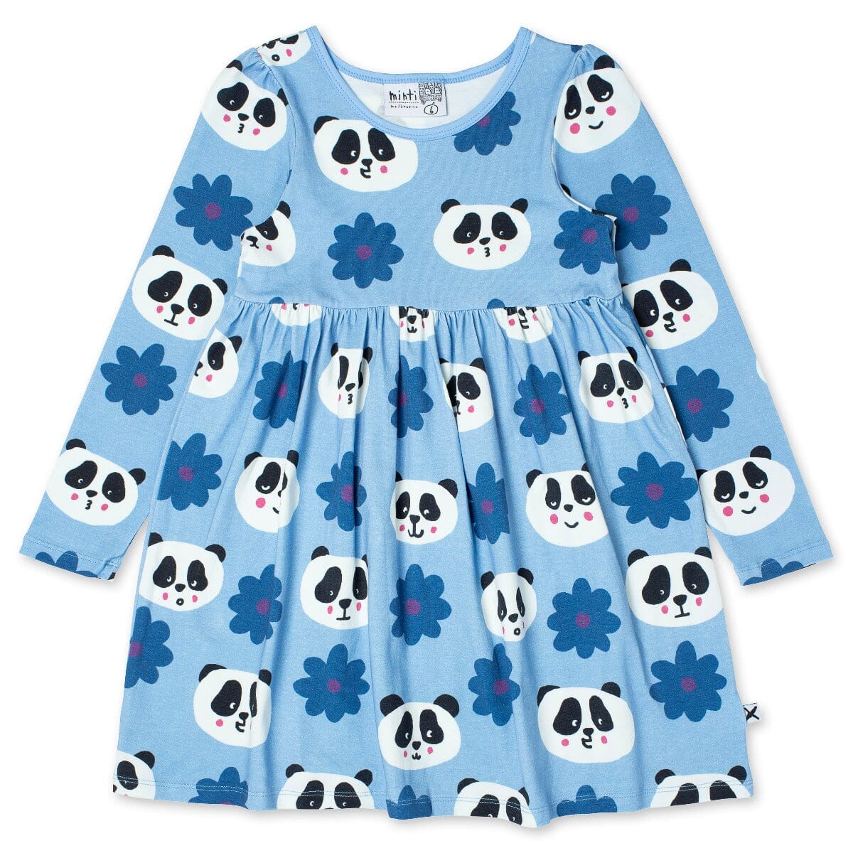 Flowers And Pandas Dress