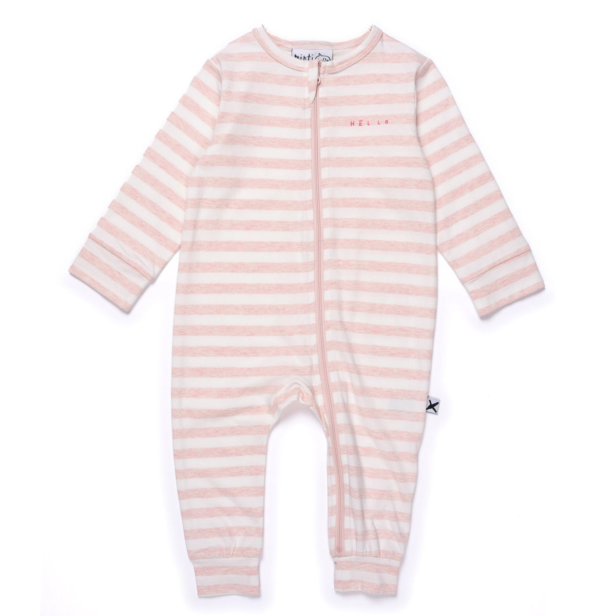 Striped Zippy Suit
