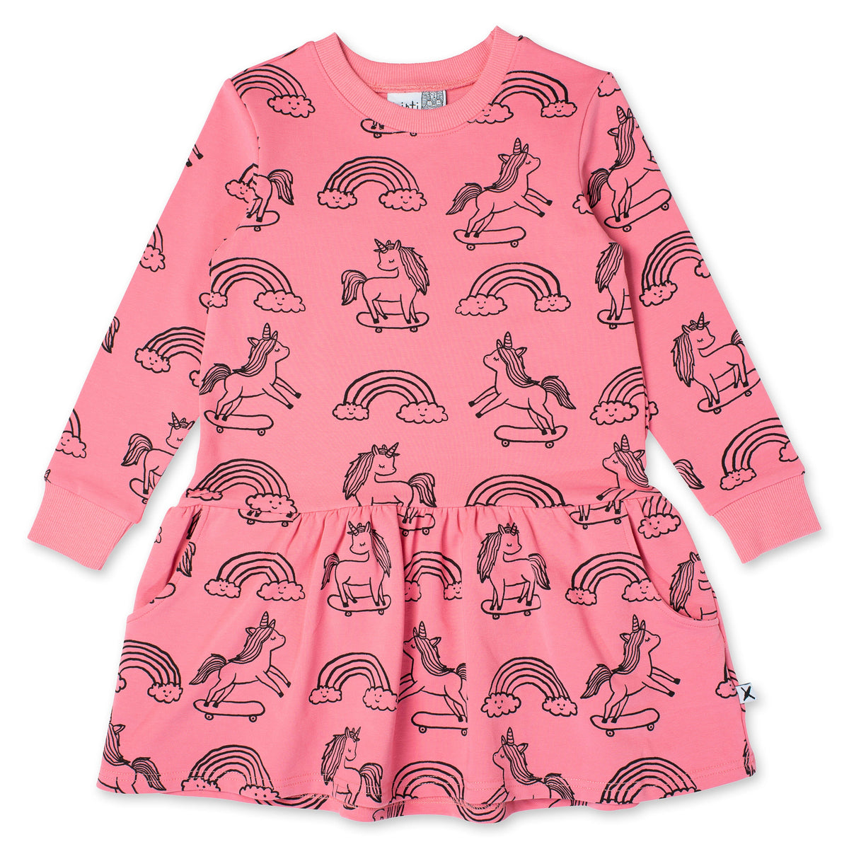 Skating Unicorns Dress