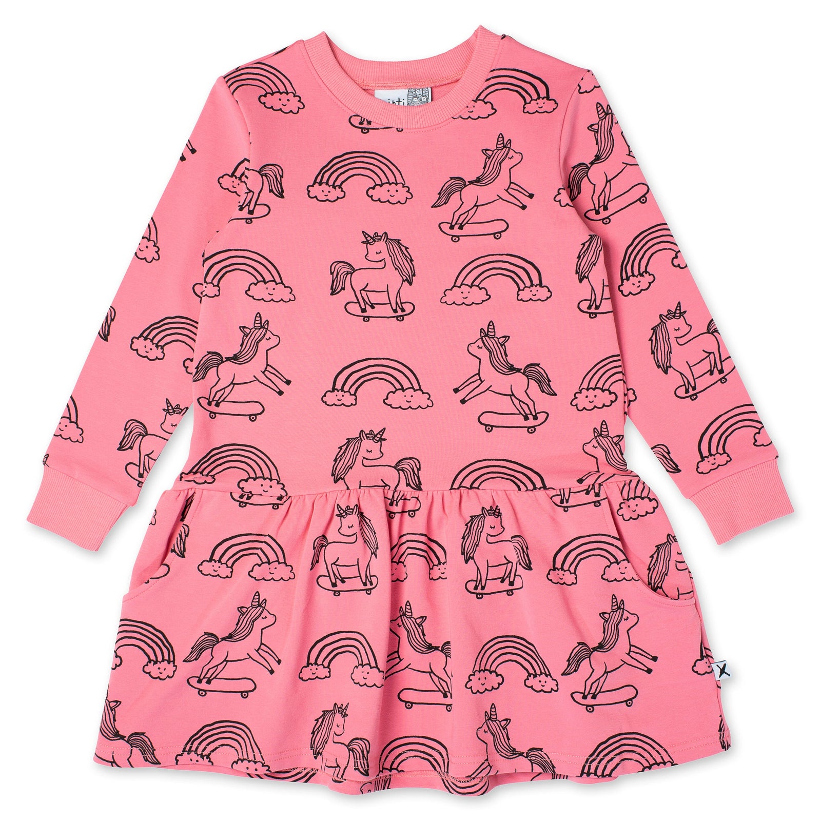 Skating Unicorns Dress