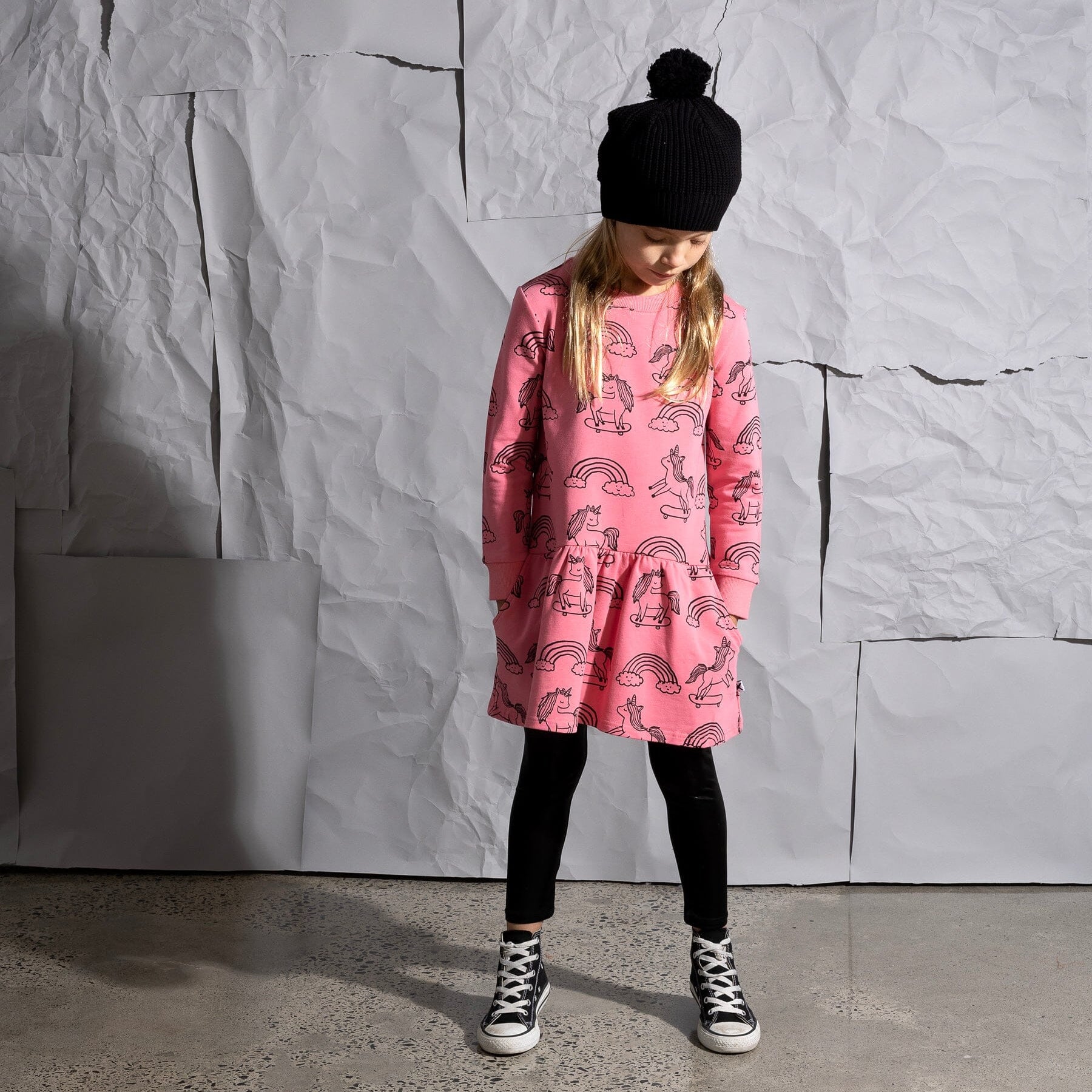 Skating Unicorns Dress