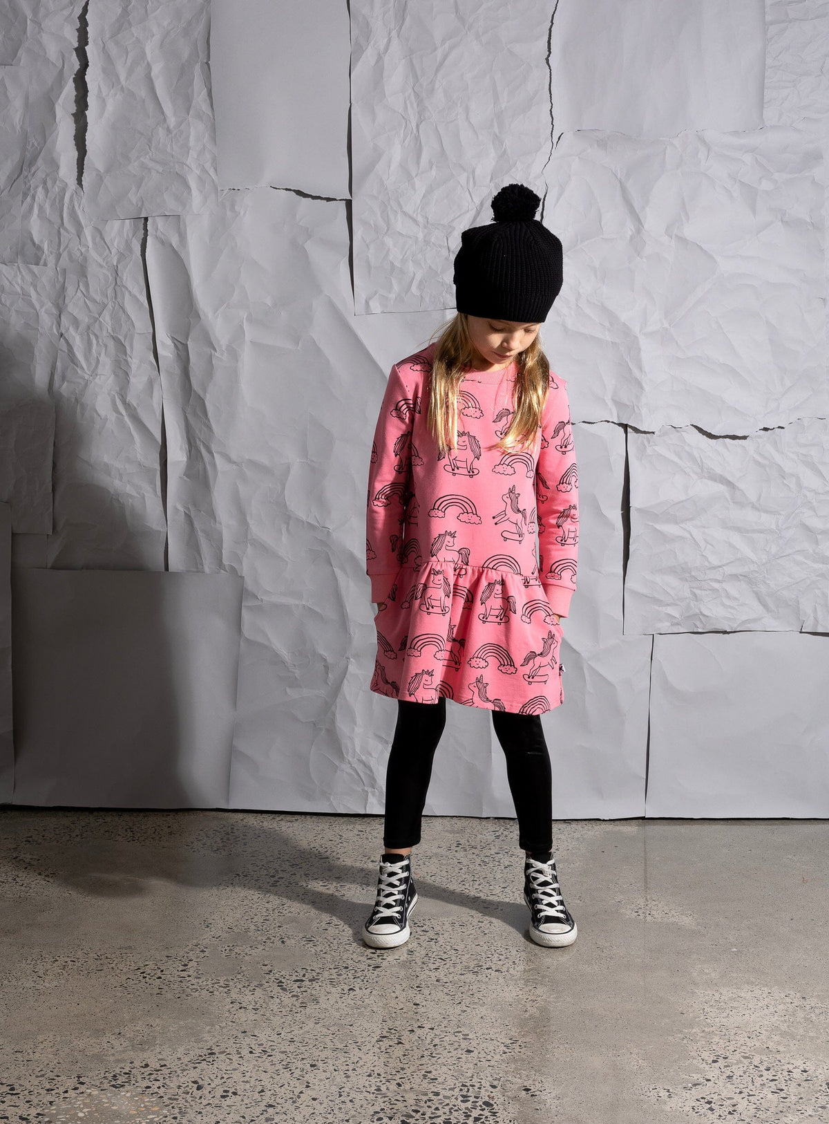 Skating Unicorns Dress