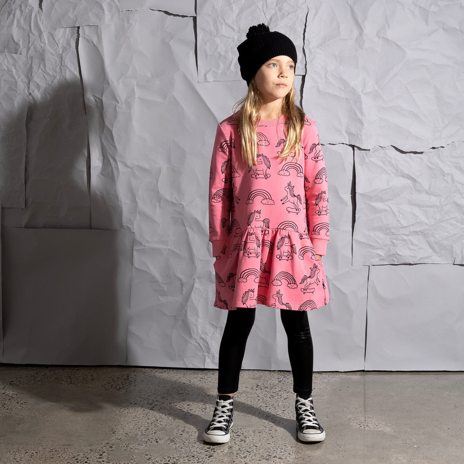 Skating Unicorns Dress