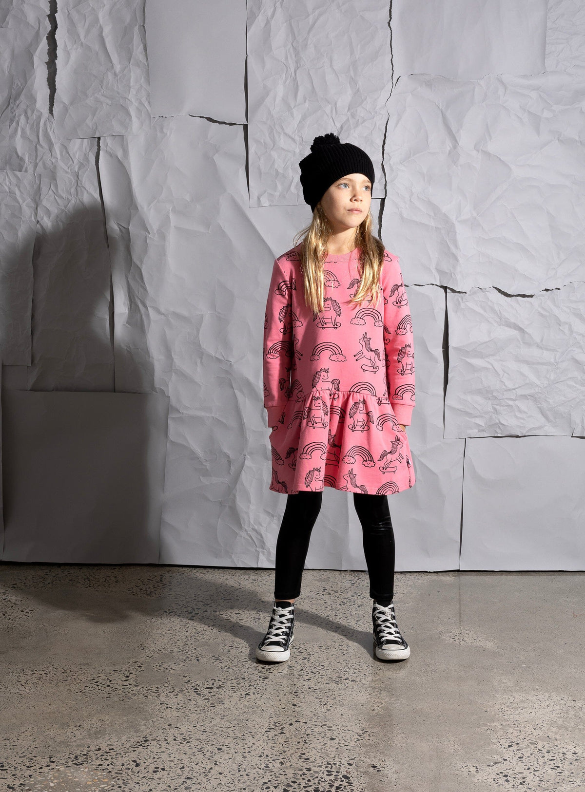 Skating Unicorns Dress