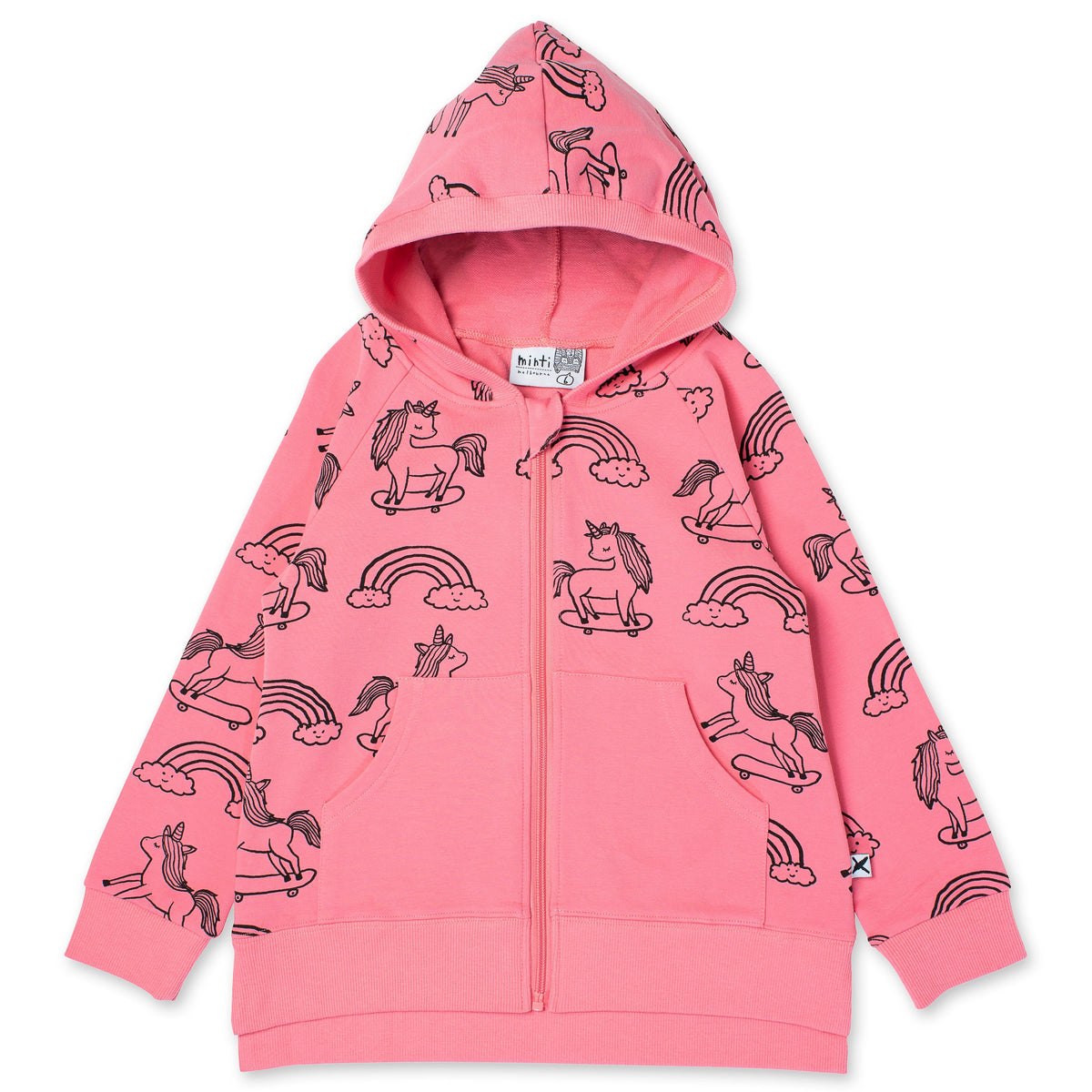 Skating Unicorns Zip Up