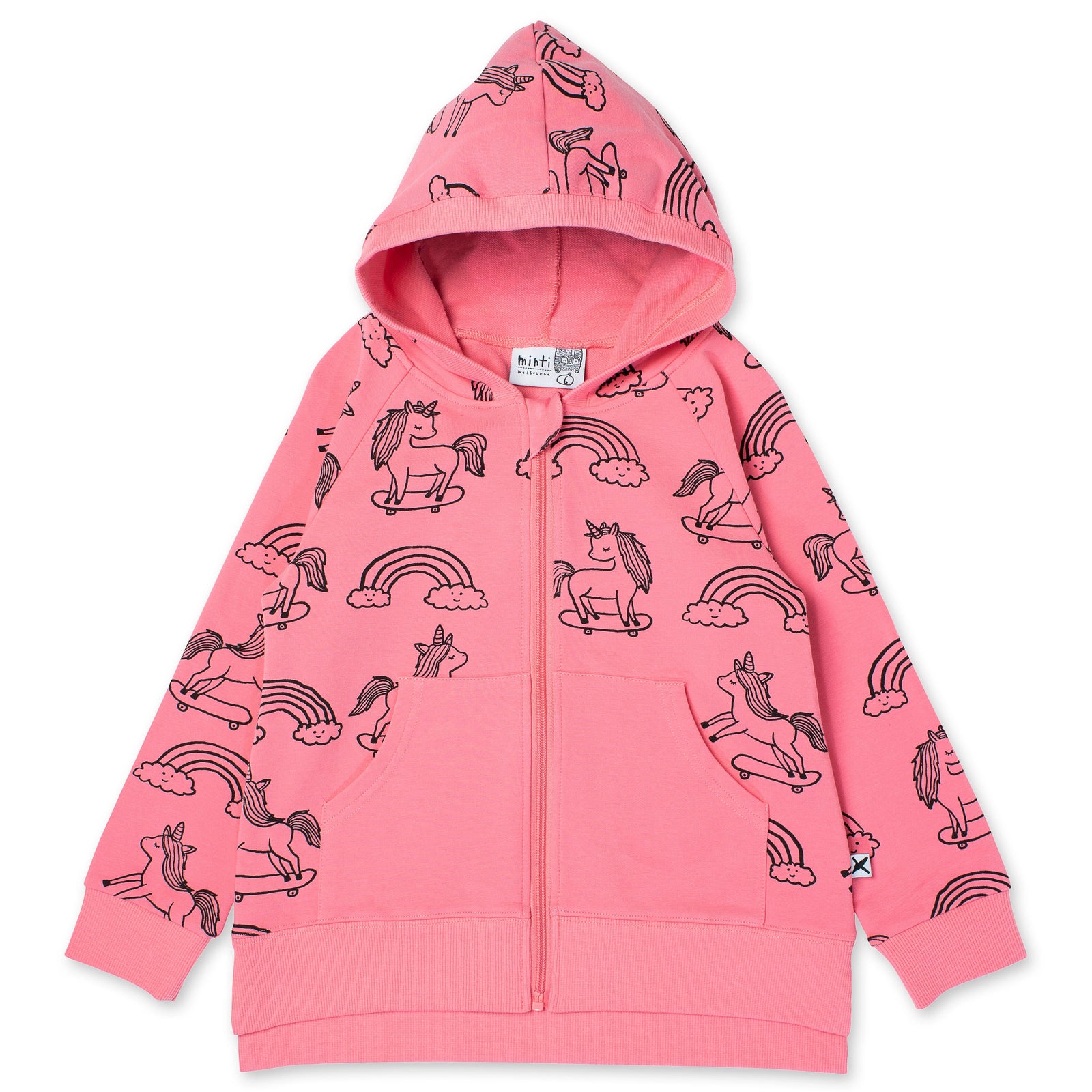 Skating Unicorns Zip Up
