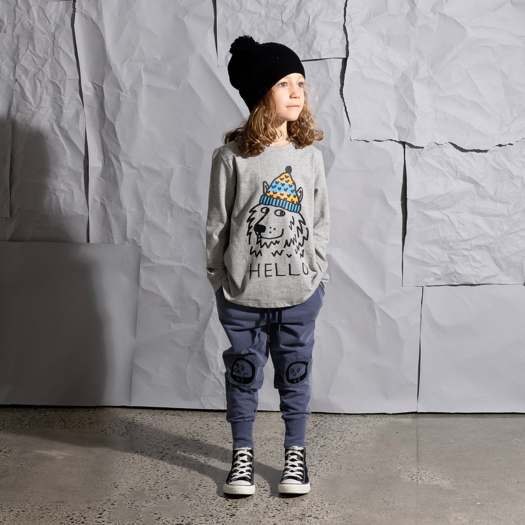 Friendly Skulls Patch Trackies