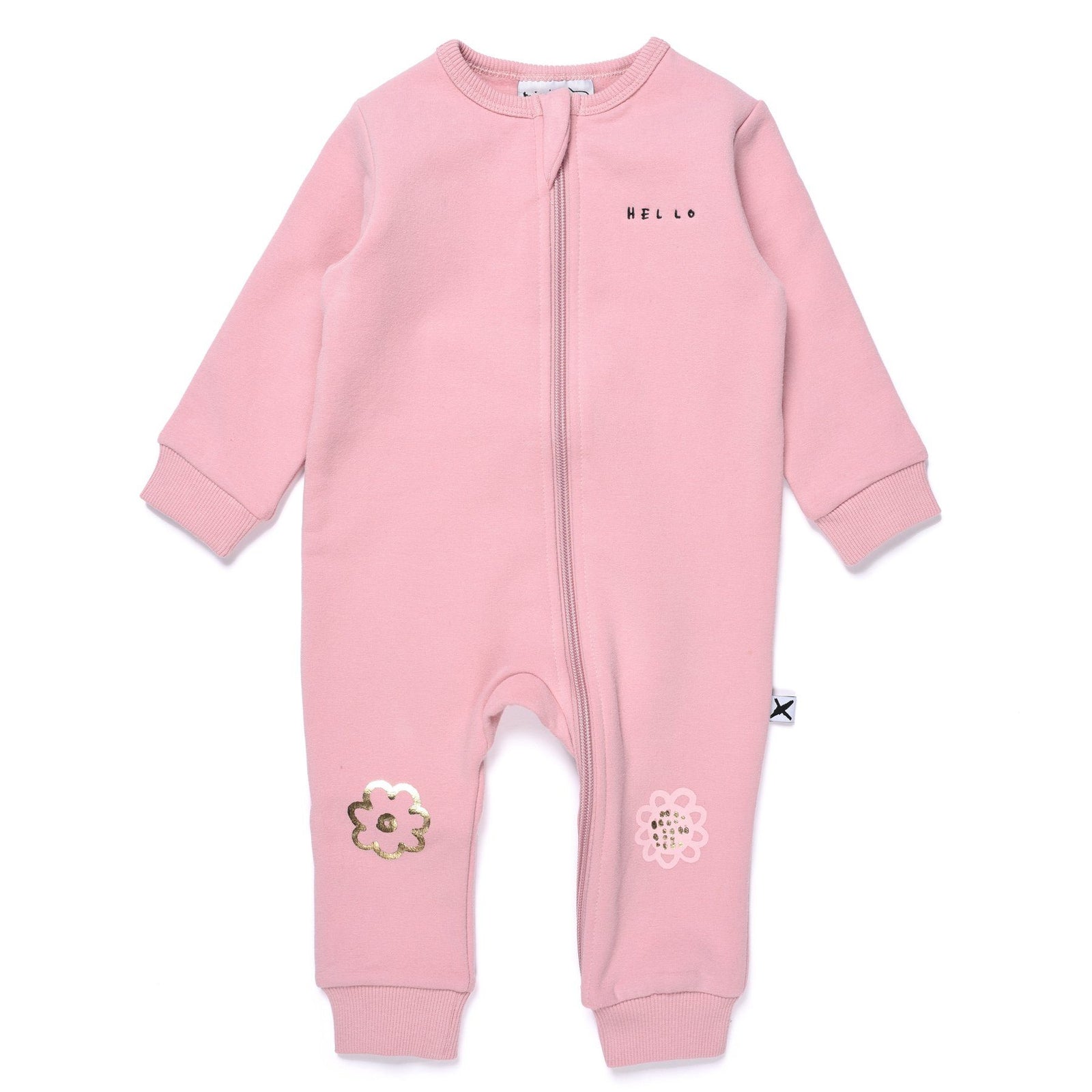 Flower Power Furry Zippy Suit