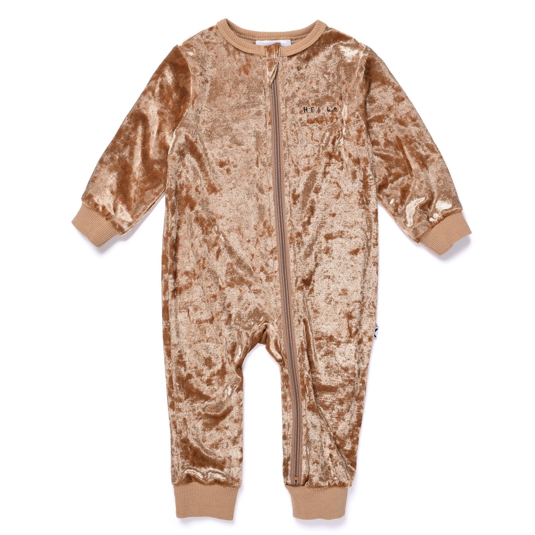 Velvet Zippy Suit
