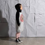 Donut Pug Furry Hoodie Dress