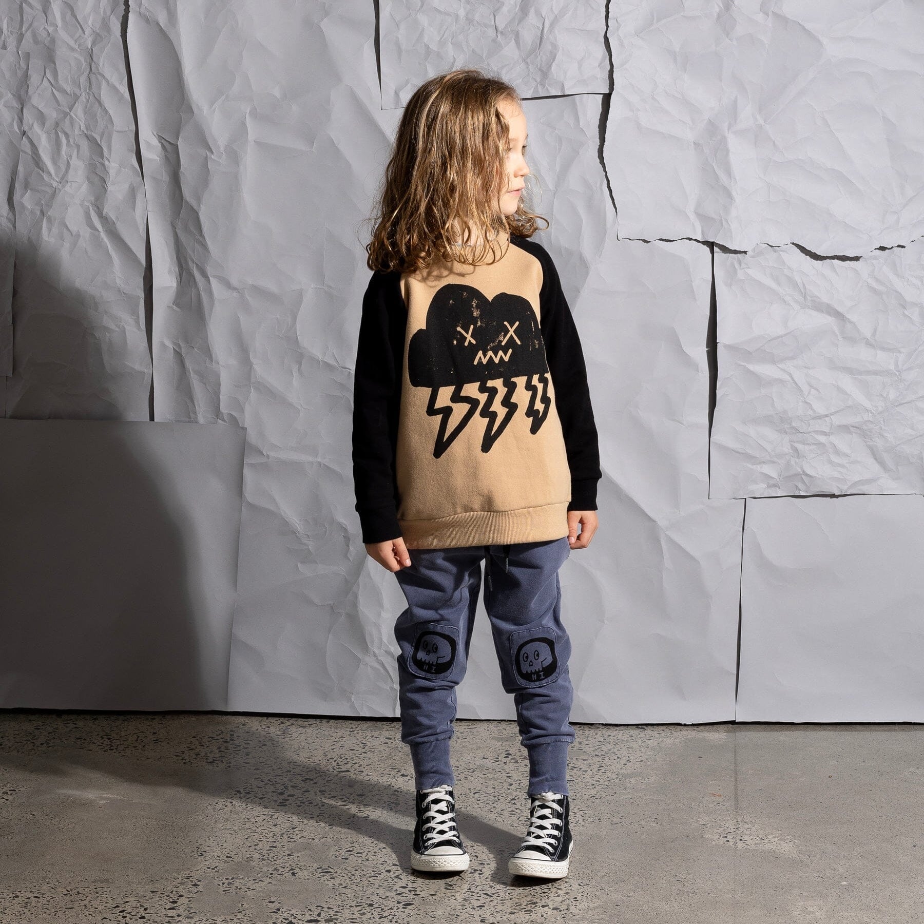 Friendly Skulls Patch Trackies