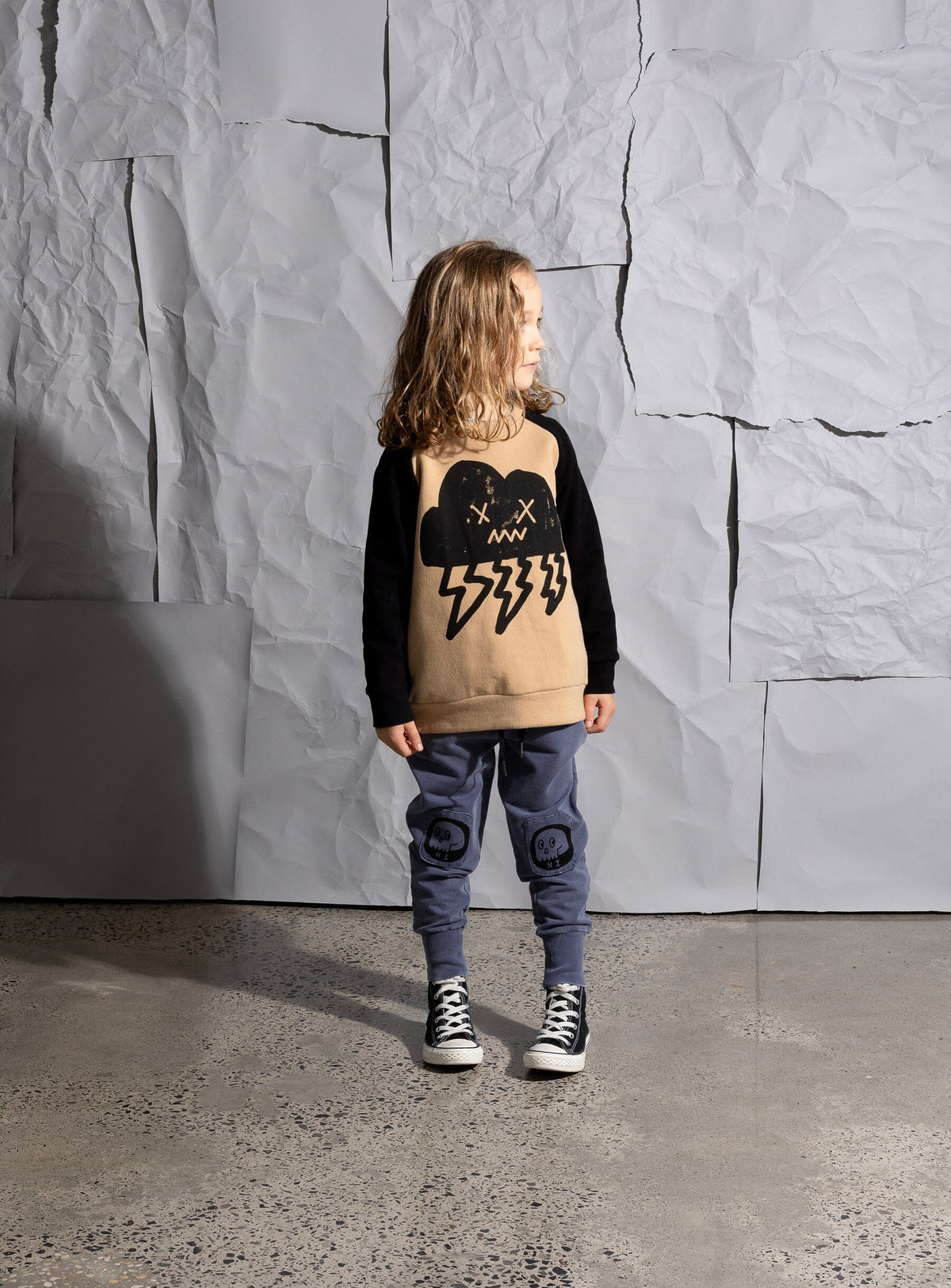 Friendly Skulls Patch Trackies