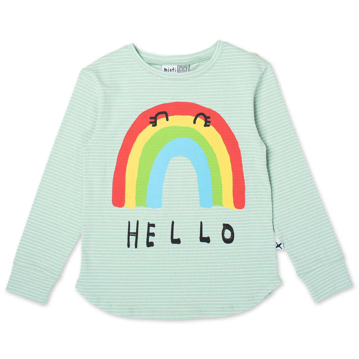 Hello Bye Rainbow Tee