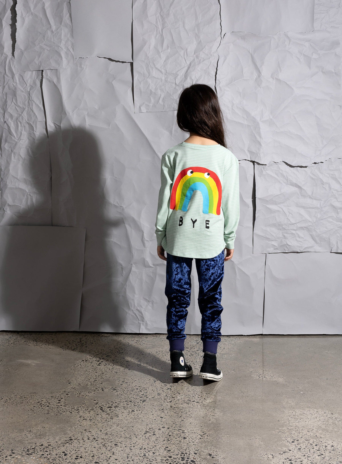 Hello Bye Rainbow Tee