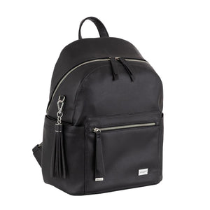 Manhatten Backpack/Nappy Bag (Black)