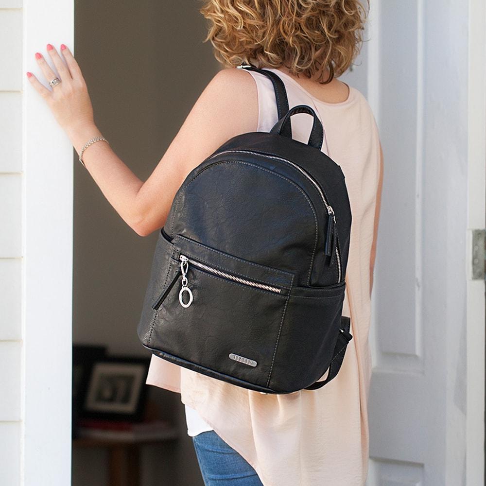 Manhatten Backpack (Black)