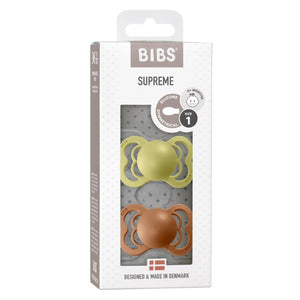 BIBS Supreme Silicone Pack (Meadow/Earth)