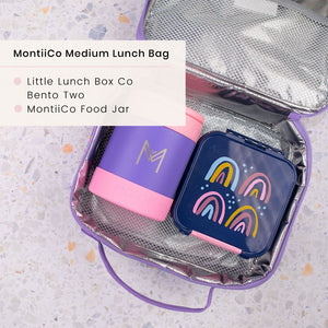 Medium Insulated Lunch Bag (Petals)