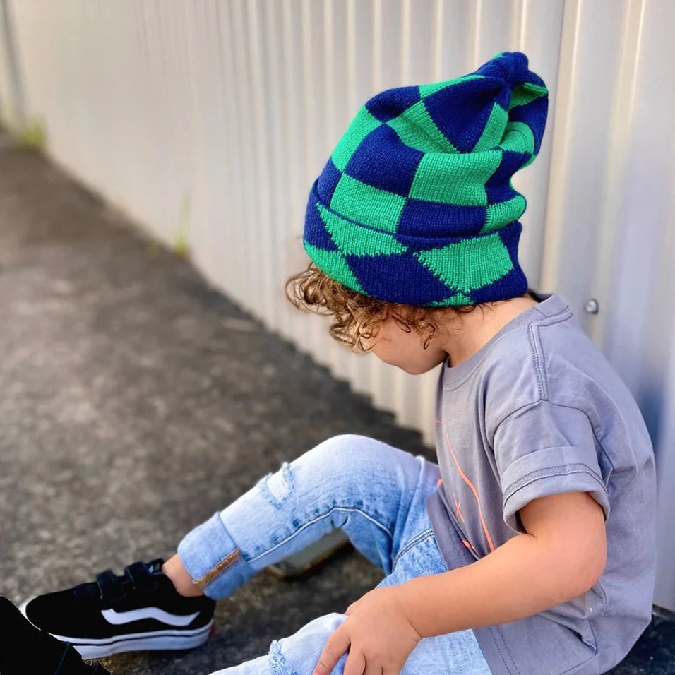 Checker Beanie - Adults