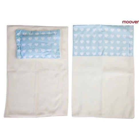 Dolls Pram Bedding (Blue)