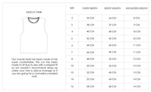 Peace & Love Tie Dye Muscle Tank