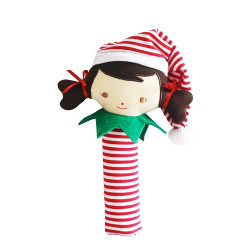 Cheeky Elf Girl Squeaker (Red)